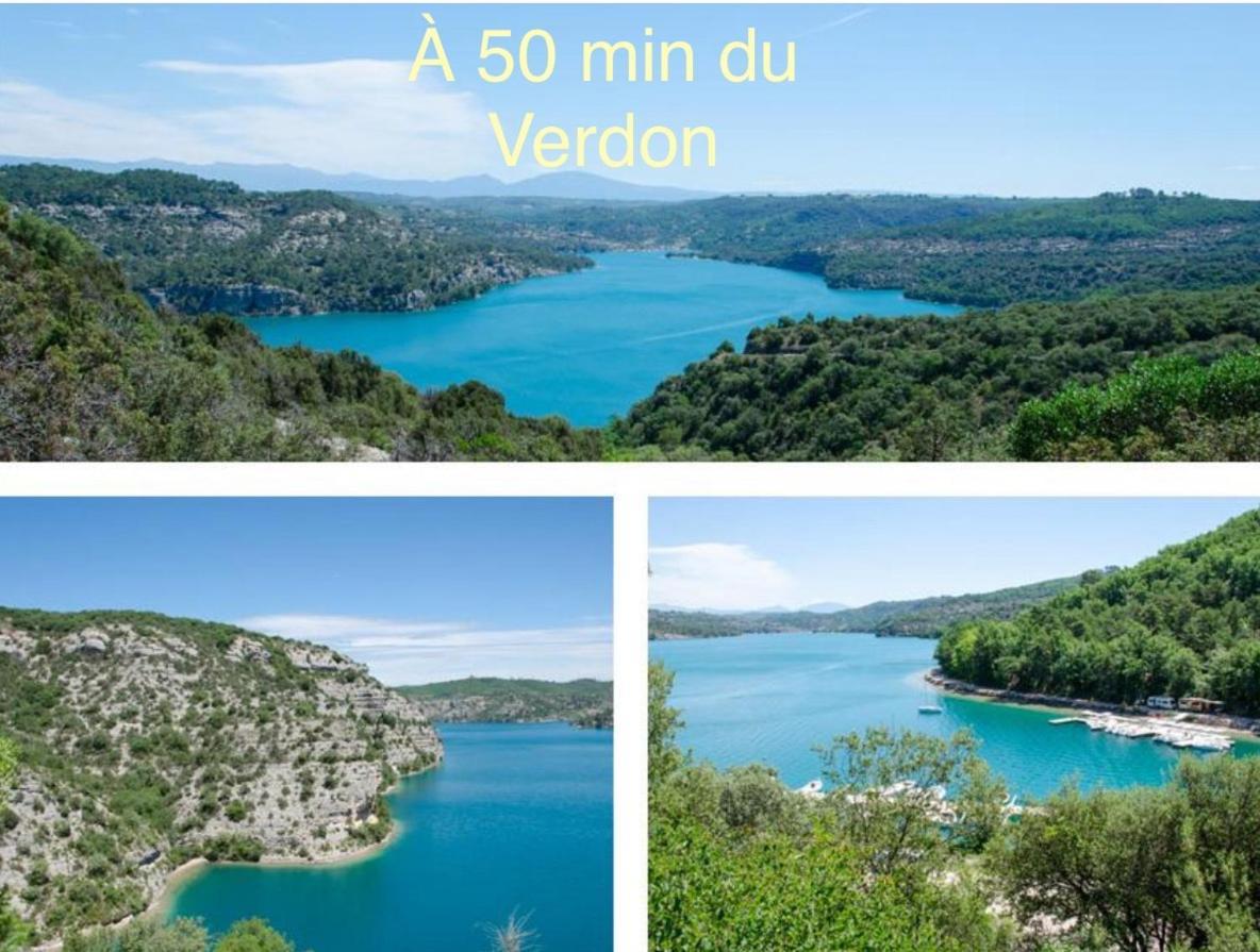 Appartement, 3 Chambres, Vue Panoramique, Parking, Acces Ville Brignoles Esterno foto